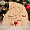 Personalized Bear Puzzle Ornament Custom Name Family Keepsake Decor 12