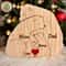 Personalized Bear Puzzle Ornament Custom Name Family Keepsake Decor 0