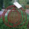 Rustic Metal Wind Spinner Spiral Weather Vane Outdoor Hanging Decor 4