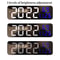 Large LED Digital Wall Clock USB Powered Alarm Clock With Temperature And Humidity Display 3