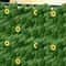 Artificial Ivy Privacy Fence With Sunflowers Outdoor Wall Decor Panel 3