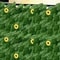 Artificial Ivy Privacy Fence With Sunflowers Outdoor Wall Decor Panel 3