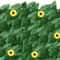 Artificial Ivy Privacy Fence With Sunflowers Outdoor Wall Decor Panel 2