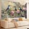 Hummingbird Wall Tapestry Floral Bird Wall Decor For Bedroom And Office 5