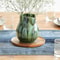 Modern Tie Dye Linen Table Runner Rustic Farmhouse Dining Table Decor 4