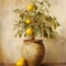 Retro Lemon Canvas Wall Art Botanical Fruit Poster For Kitchen And Living Room 13