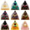 Crystal Pyramid Generator Chakra Healing Reiki Energy Decor 12