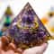 Crystal Pyramid Generator Chakra Healing Reiki Energy Decor 16