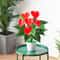 Artificial Monstera Leaves Large Tropical Greenery Fake Palm Fronds Decor 5