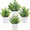 Artificial Bonsai Tree Mini Desk Plant Decor Non Fading Office Centerpiece 10