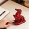 Feng Shui Red Horse Figurine Resin Wealth Success Office Desk Decor 6
