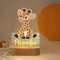 Personalized Name Night Light Custom Acrylic Animal LED Lamp For Kids 9