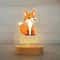 Personalized Name Night Light Custom Acrylic Animal LED Lamp For Kids 27