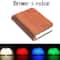 LED Book Light Lamp Folding Wooden RGB Night Light Creative Desk Lamp 3