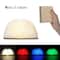 LED Book Light Lamp Folding Wooden RGB Night Light Creative Desk Lamp 2