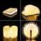 LED Book Light Lamp Folding Wooden RGB Night Light Creative Desk Lamp 8