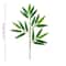 Artificial Bamboo Leaves Tall Fake Bamboo Plant Realistic Indoor Office Greenery Decor 0