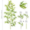 Artificial Bamboo Leaves Tall Fake Bamboo Plant Realistic Indoor Office Greenery Decor 15