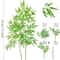Artificial Bamboo Leaves Tall Fake Bamboo Plant Realistic Indoor Office Greenery Decor 11