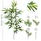 Artificial Bamboo Leaves Tall Fake Bamboo Plant Realistic Indoor Office Greenery Decor 27