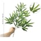 Artificial Bamboo Leaves Tall Fake Bamboo Plant Realistic Indoor Office Greenery Decor 7