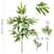 Artificial Bamboo Leaves Tall Fake Bamboo Plant Realistic Indoor Office Greenery Decor 29