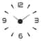 3D DIY Wall Clock Luminous Frameless Modern Wall Clock Decor For Living Room 10
