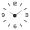 3D DIY Wall Clock Luminous Frameless Modern Wall Clock Decor For Living Room 10