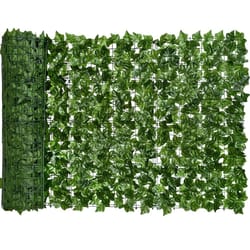 artificial ivy fence privacy screen faux ivy panels for outdoor garden balcony