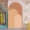 Boho Arch Wall Decal Nursery Wall Mural Sticker For Headboard Decor 24