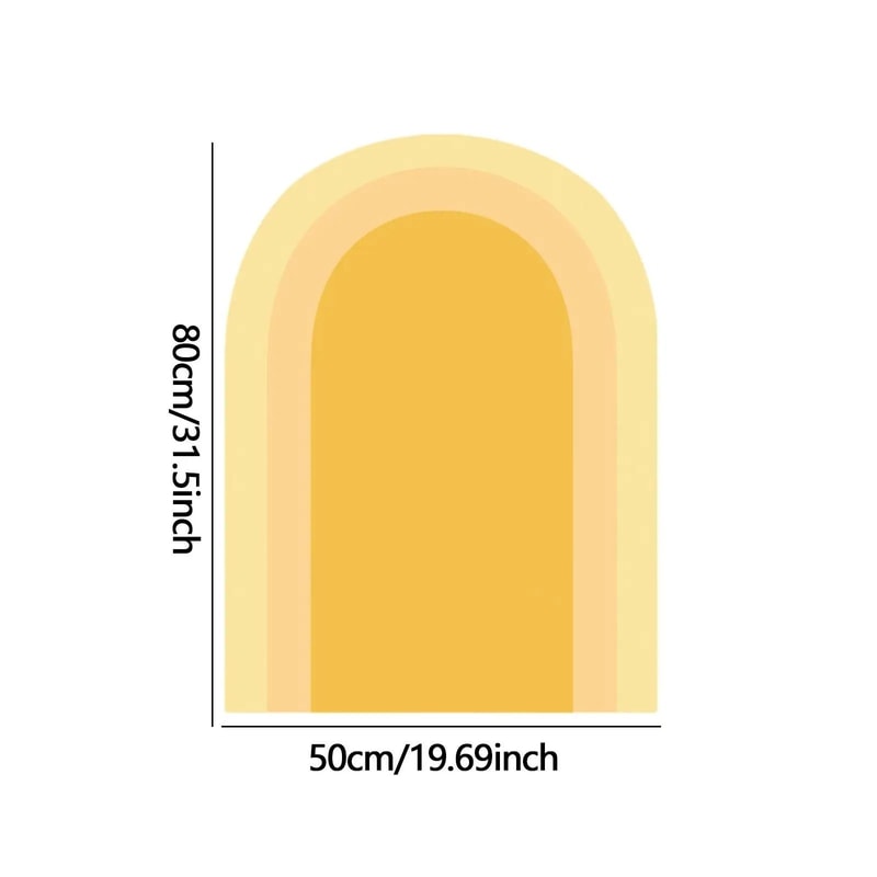 Boho Arch Wall Decal Nursery Wall Mural Sticker For Headboard Decor 3