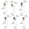 Mini Fairy Garden Figurines Set Garden Fairy Stakes Outdoor Decor 1
