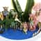 Mini Fairy Garden Figurines Set Garden Fairy Stakes Outdoor Decor 5