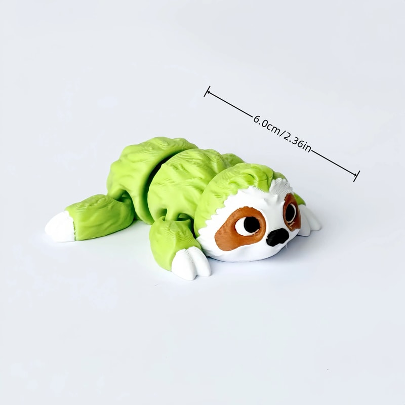 3D Printed Articulated Sloth And Koala Figurine Cute Animal Desk Decor 7