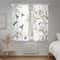 Floral Bird Printed Window Curtains Decorative Drapes For Living Room Bedroom 4