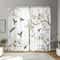 Floral Bird Printed Window Curtains Decorative Drapes For Living Room Bedroom 0