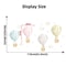Watercolor Hot Air Balloon Nursery Wall Stickers Kids Room Decor 3