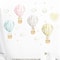 Watercolor Hot Air Balloon Nursery Wall Stickers Kids Room Decor 4