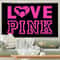 Pink Love Wall Tapestry Aesthetic Bedroom Wall Hanging Decor 6