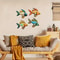 Colorful Tropical Fish Wooden Wall Art Nautical Coastal Decor Set 0
