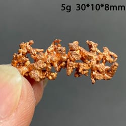 natural native copper cluster mineral specimen raw copper stone decor