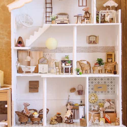 Miniature Dollhouse Furniture 1 12 Scale Mini House Decoration Set