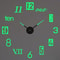 3D Wall Clock DIY Large Luminous Silent Modern Wall Decor 13