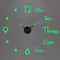3D Wall Clock DIY Large Luminous Silent Modern Wall Decor 29