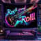 Neon Rock Music Tapestry Electric Guitar Wall Decor For Room 4