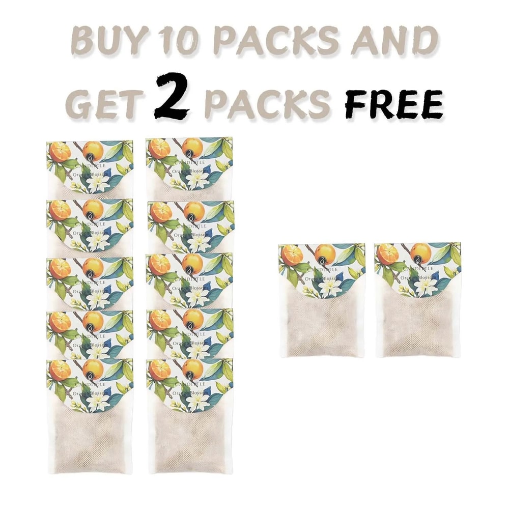 Hanging Scented Sachet For Closet Wardrobe Air Freshener 22