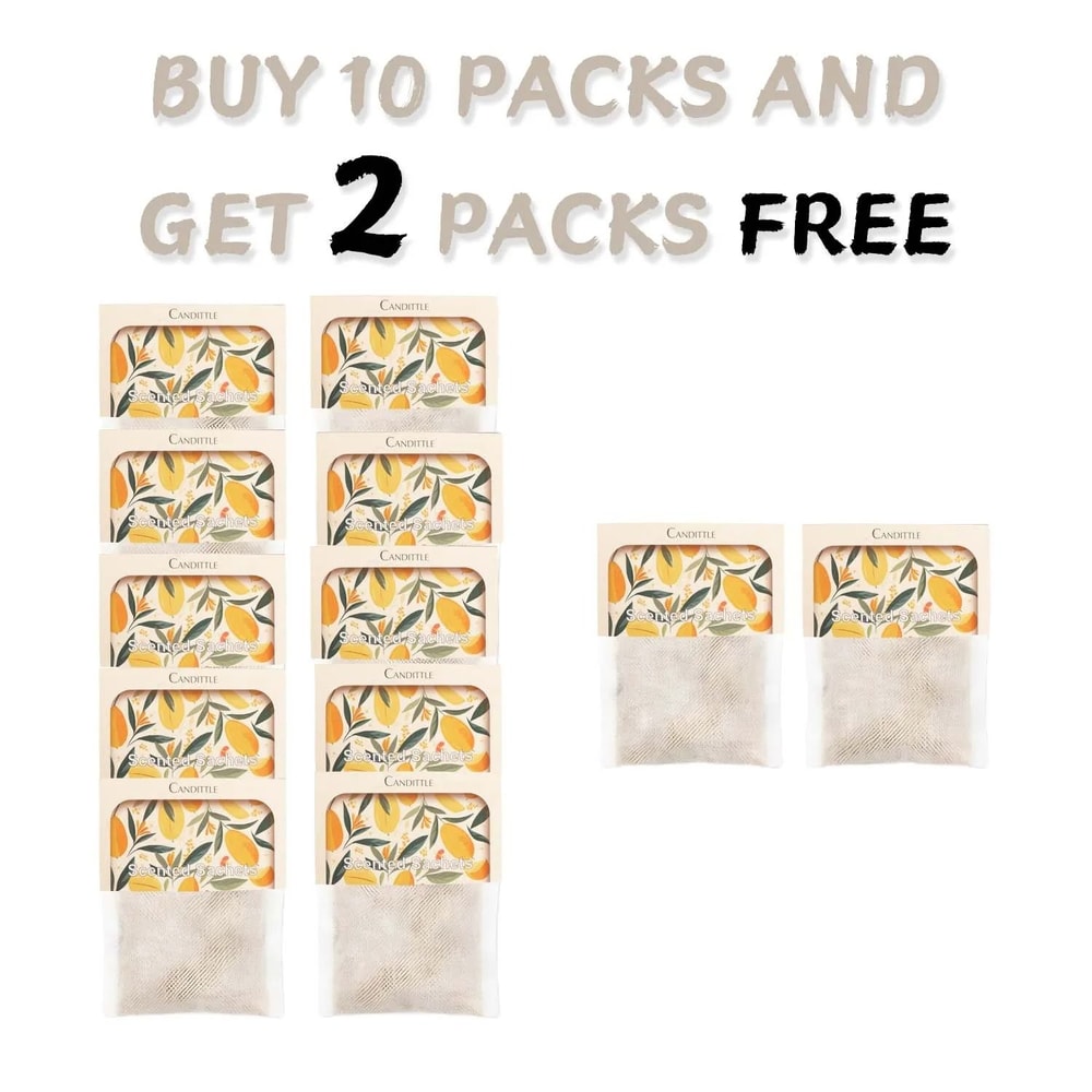 Hanging Scented Sachet For Closet Wardrobe Air Freshener 27