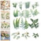 Artificial Plant Leaves Set DIY Greenery Decorations For Wedding And Home Decor 0