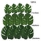 Artificial Tropical Palm Leaves Jungle Luau Party Decor Set 5