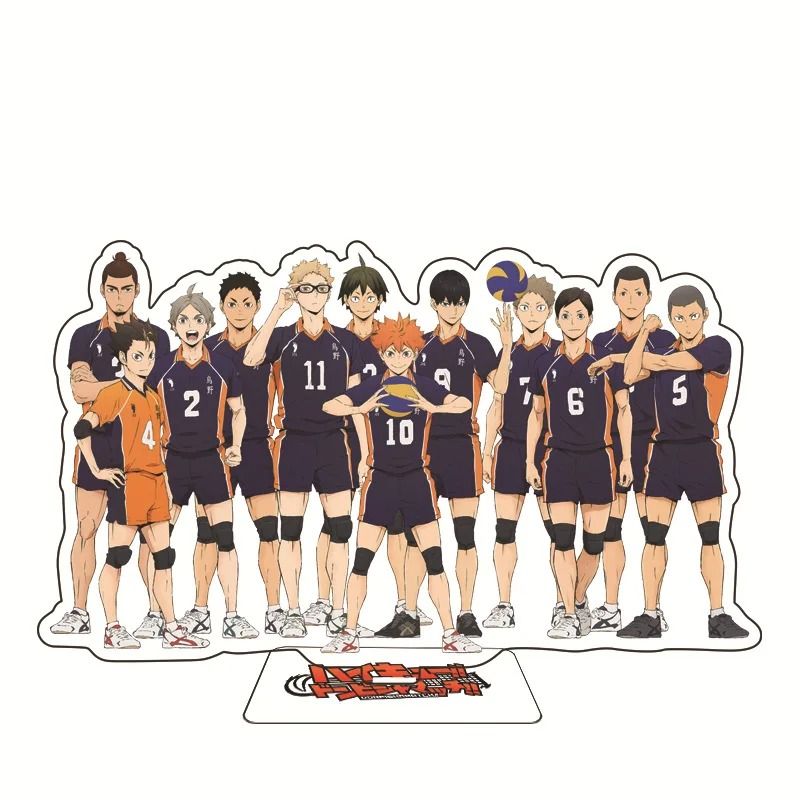 Haikyuu Acrylic Stand Figure Volleyball Anime Desk Decor Display 14